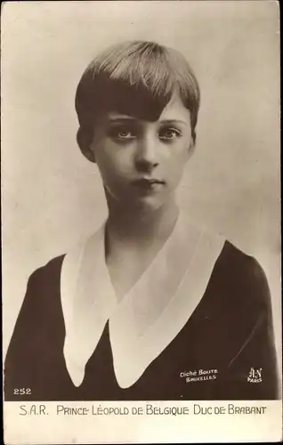 Ak S.A.R. Prince Leopold de Belgique, Duc de Brabant
