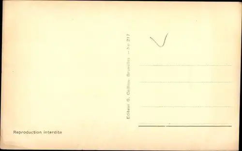 Ak S.A.R. la Duchesse de Brabant et ses enfants