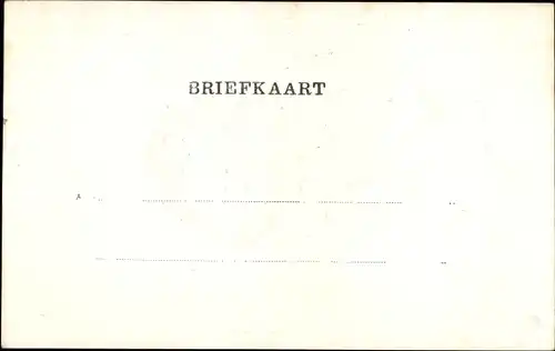 Künstler Ak Niederlande, Frau geht auf die Toilette, Uit de IIe Kamer, De Papieren Dalen