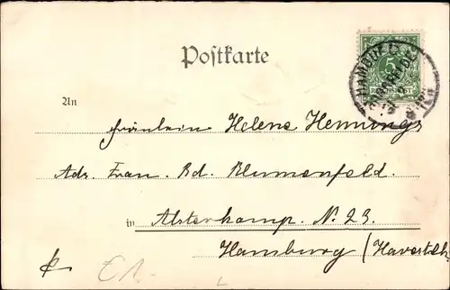 Präge Ak Glückwunsch Neujahr, Kleeblatt, Schweine, Hufeisen