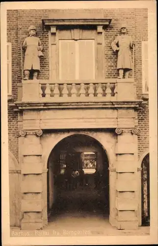 Ak Århus Aarhus Dänemark, Portal fra Borgporten