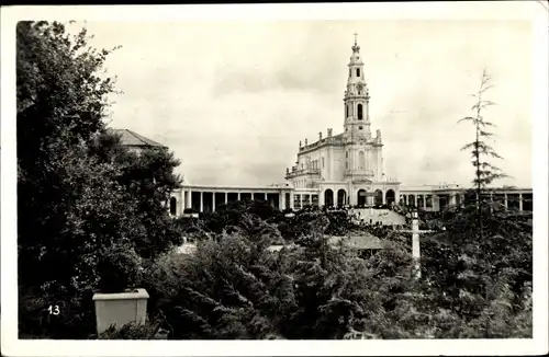 Ak Fatima Portugal, Santuario, A Basilica atraves das belezas naturals