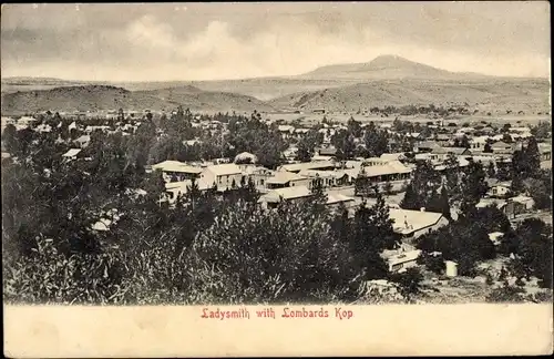 Ak Ladysmith Südafrika, with Lombards Kop