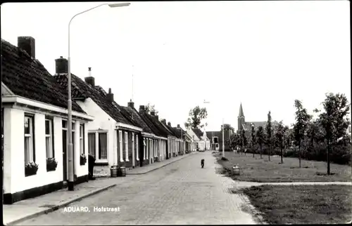 Ak Aduard Groningen Niederlande, Hofstraat