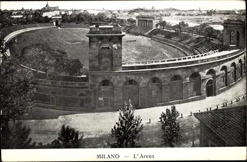 Ak Milano Mailand Lombardia, L'Arena