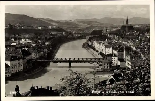 Ak Steyr in Oberösterreich, Stadtansicht