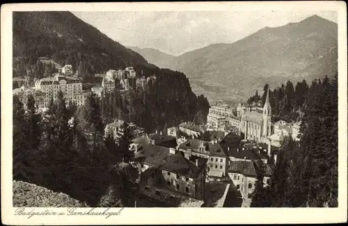 Ak Bad Gastein Badgastein in Salzburg, Ort und Gamskaarkogel