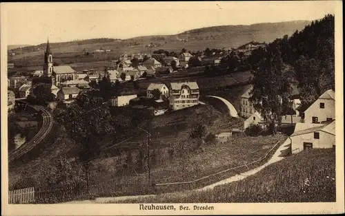 Ak Neuhausen im Erzgebirge, Totalansicht