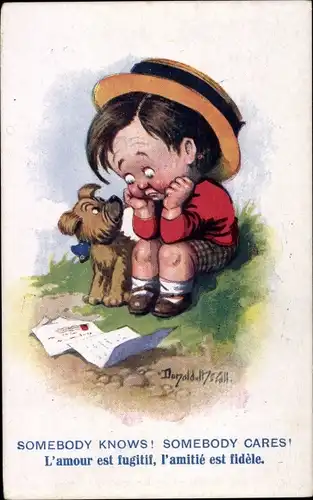 Künstler Ak McGill, Donald, Somebody knows, somebody cares