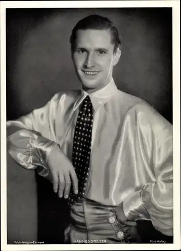 Foto Schauspieler Hannes Steltzer, Portrait