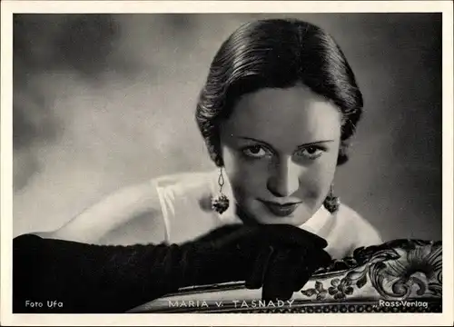Foto Schauspielerin Maria von Tasnady, Portrait