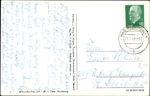 Ak Bad Schandau Sächsische Schweiz, Gaststätte Waldhäus'l, Winter