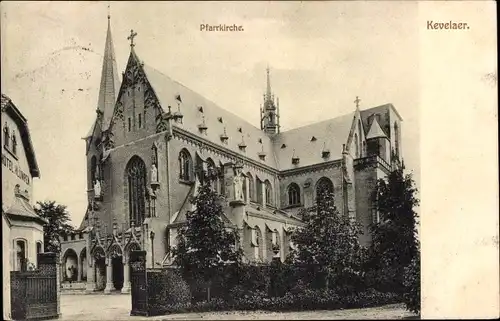 Ak Kevelaer am Niederrhein, Pfarrkirche