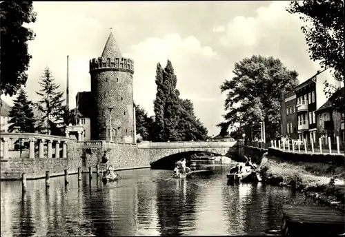 Ak Brandenburg an der Havel, Steintor und Steintorbrücke