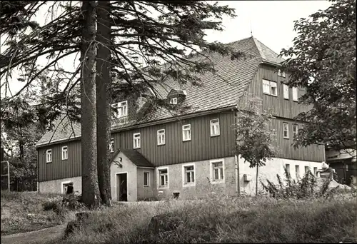 Ak Nassau Frauenstein im Erzgebirge, Ferienheim Altes Forsthaus der Handwerkskammer Frankfurt (Oder)