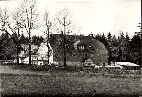 Ak Nassau Frauenstein im Erzgebirge, Ferienheim Altes Forsthaus der Handwerkskammer Frankfurt (Oder)