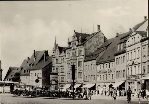 Ak Mittweida in Sachsen, Markt, Geschäfte