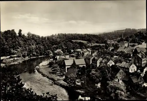 Ak Mittweida in Sachsen, Blick ins Zschopautal