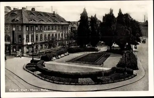 Ak Erfurt in Thüringen, Karl-Marx-Platz