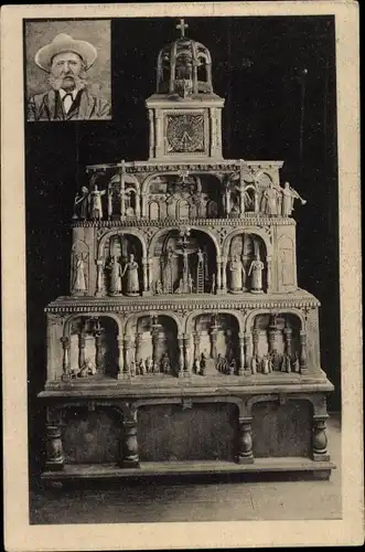 Ak Goslar am Harz, Kunstuhr, Prämiert Weltausstellung Chicago 1893