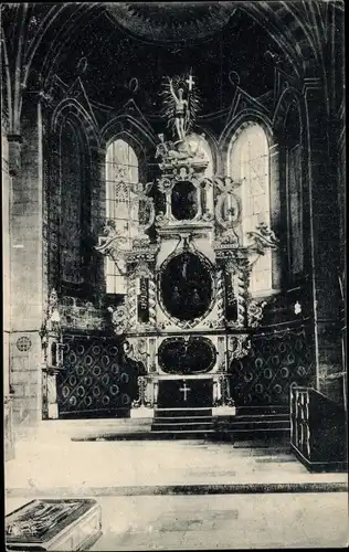 Ak Merseburg an der Saale, Dom, Altar