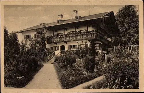 Ak Rottach Egern in Oberbayern, Landhaus Ludwig Thoma