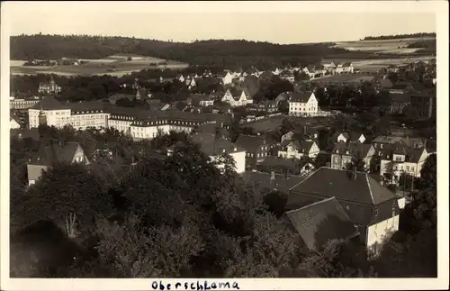 Ak Oberschlema Bad Schlema im Erzgebirge, Panorama, Radiumbad