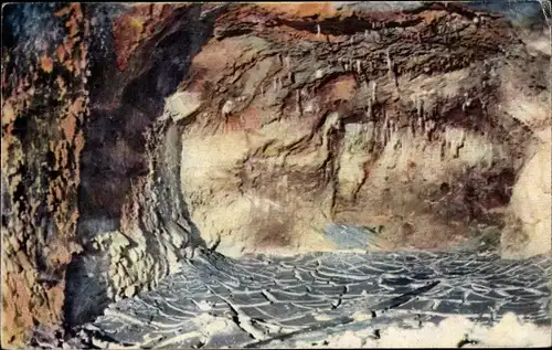 Ak Saalfeld an der Saale Thüringen, Feengrotten, Tropfsteinhöhlen