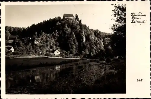 Ak Rabeneck Waischenfeld in der Fränkischen Schweiz Bayern, Ruine Rabeneck