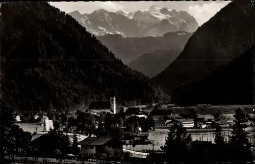 Ak Inzell in Oberbayern, Blick zur Reiteralpe