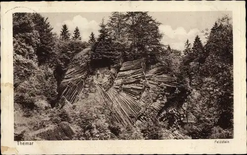 Ak Themar Thüringen, Feldstein