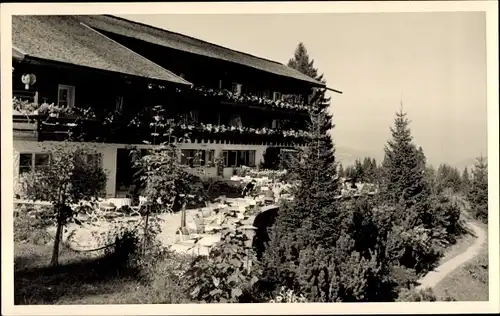 Foto Ak Oberstdorf im Oberallgäu, Berghof Ossi Reichert