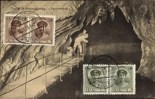 Ak Remouchamps Aywaille Wallonien Lüttich, Grotte