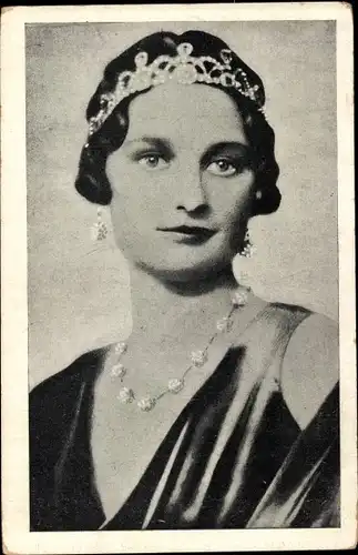 Ak Königin Astrid von Schweden, Königin von Belgien