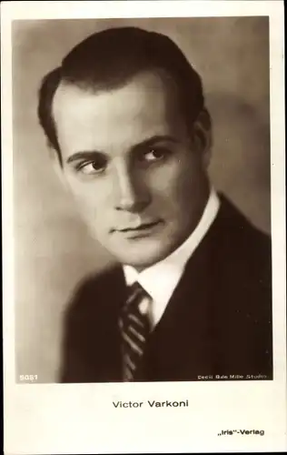 Ak Schauspieler Victor Varkoni, Portrait