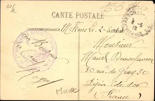 Ak Marokko, En Colonne dans l'Atlas, Dans la Foret de moyenne altitude