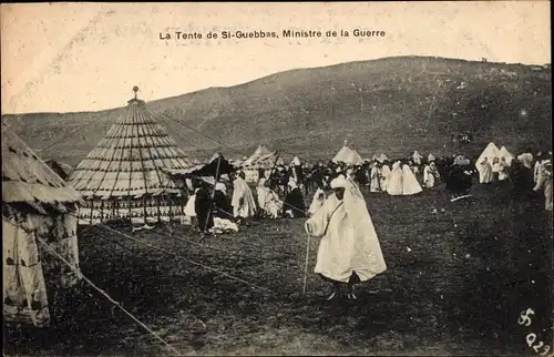 Ak Marokko, La Tente de Si-Guebbas, Ministre de la Guerre