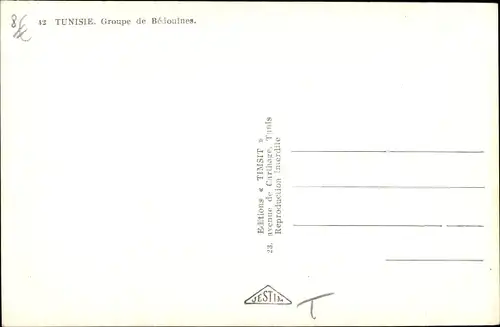 Ak Tunisie, Groupe de Bedouines, Maghreb