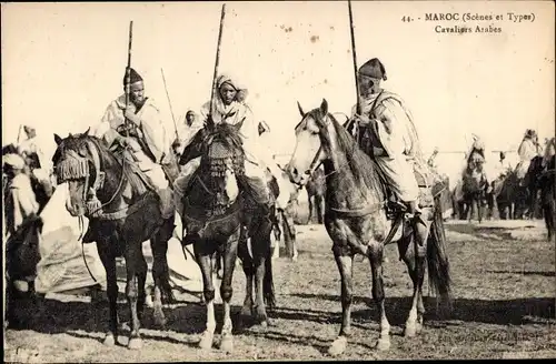 Ak Marokko, Cavaliers Arabes, Marokkanische Soldaten