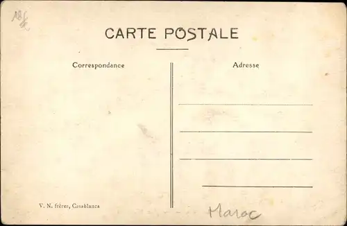 Ak Marokko, Portefaix Marocains, Maghreb