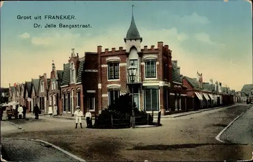 Ak Franeker Friesland Niederlande, Dr. Jelle Bangastraat