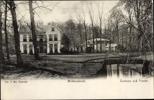 Ak Loenen aan de Vecht Utrecht, Middenhoek