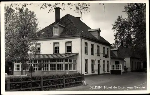 Ak Delden Hof van Twente Overijssel Niederlande, Hotel de Drost van Twente