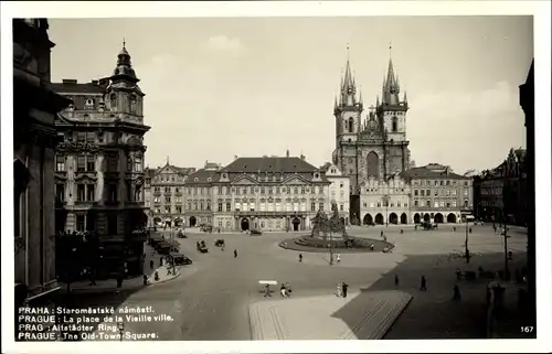 Ak Praha Prag Tschechien, Staromestske namesti, Altstädter Ring