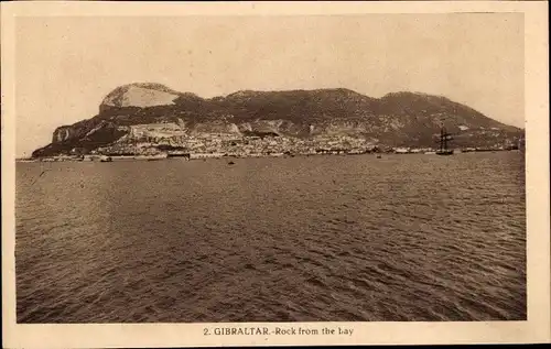 Ak Gibraltar, Rock from the bay