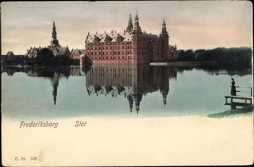 Ak Hillerød Hilleröd Dänemark, Frederiksborg Slot