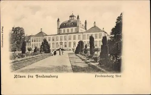 Ak Fredensborg Kommune Dänemark, Fredensborg Slot, Schloss