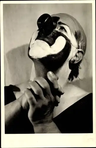 Foto Ak Clown Charlie Rivel, Portrait