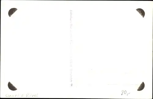 Foto Ak Clown Charlie Rivel, Portrait