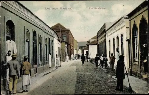 Ak Maputo Lourenco Marques Mosambik, Rue da Gavea